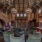 Large game room with vaulted ceilings and billiards table 